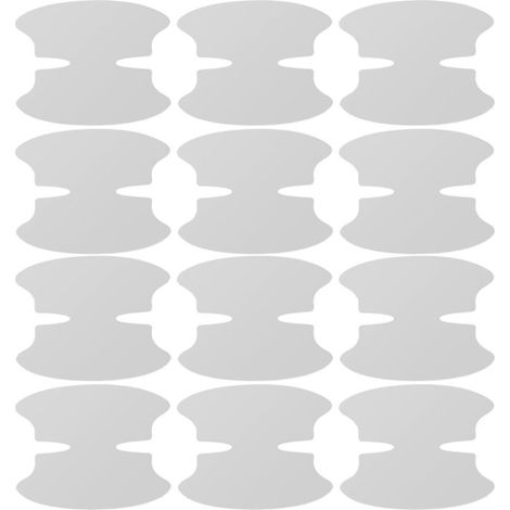 Lot de 12 autocollants de protection de peinture transparents pour poignées de portière de voiture, film de protection anti rayures pour tous les types de véhicules et accessoires de voiture (1/5)