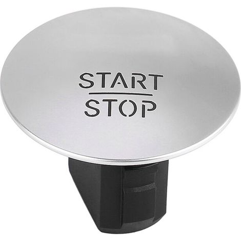 Schlüsselloser Start-Stopp-Schalter mit Druckknopf für Mercedes 2215450714 Silber (1/5)