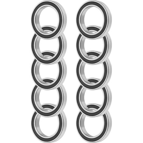 10 roulements à billes étanches 6805-2RS 25x37x7mm, lot de 10 pièces (1/5)