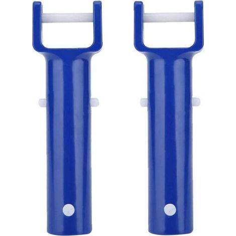 Piscine V Tête Poignée, Piscine Tête de Brosse Poignée, Piscine V Pince Tête Poignée de Rechange D'accessoires 2PCS (1/5)