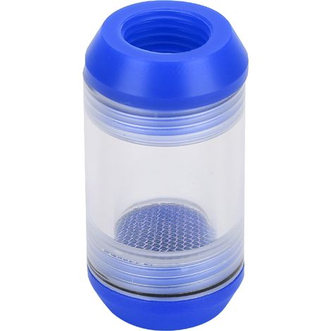 Filtre Petg Pour Refroidissement Eau - Raccord Interne G1/4 - Filetage 1/4 Pouces - Couleur Bleu - Lot De 1 (1/5)