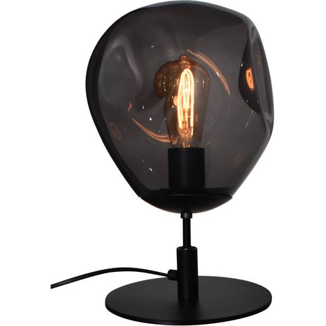 Lampe de table Lava Verre fumé Ø 24cm - 4760-05-05-61