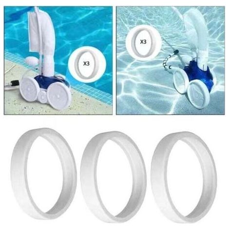 280 Pneus de Rechange de Piscine,pour Usage pour Nettoyeur de Piscine Polaris s'adapte à Polaris 180,280,360,380, C-10 / C10 (3 pièces) (1/5)