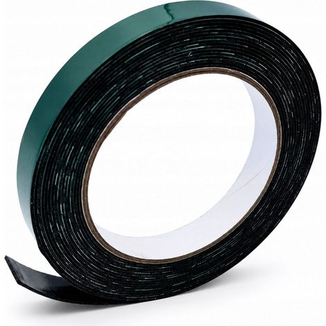 Doppelseitiges Acryl-Schaumklebeband, universell einsetzbar, sehr stark, 12 mm x 5 m (1/2)