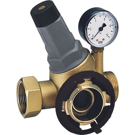 BWT HM - Modulo riduttore di pressione con indicazione Modulo DR, DN25, PN16, 1,5-6 bar con manometro, 30004