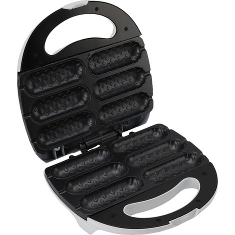 Appareil à hot-dogs antiadhésif, grill et cuiseur à saucisses pour le petit-déjeuner, 750 W, pour la maison, prise UE 220 V (1/5)