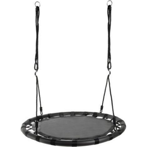 Balançoire pour enfants 100 cm, noire (1/2)