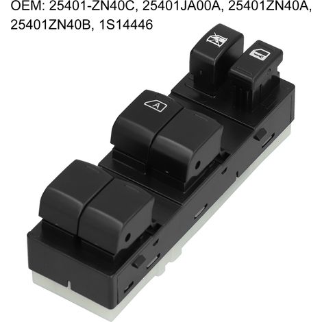 Elektrischer Fensterheberschalter vorne rechts für Nissan Altima 3.5L/2.5L 2007-2012 (1/5)