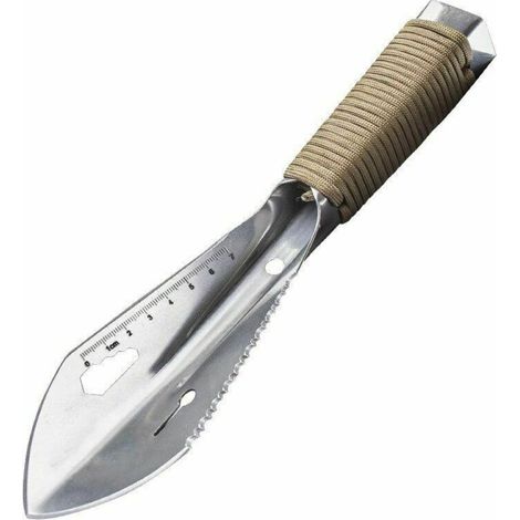 Pelle de Randonnée à Main Multifonction pour Le Camping, Petite Truelle légère pour Le Jardinage de Randonnée en Plein air (1/5)