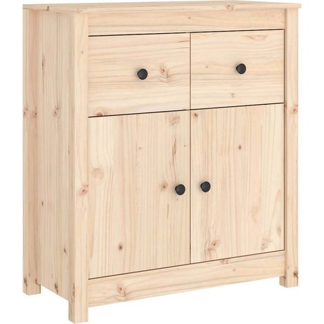 Maison Exclusive - Credenza 70x35x80 cm in Legno Massello di Pino
