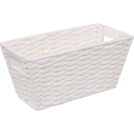 Korb korbwaren 15x31cm mix n modul weiß - 5five