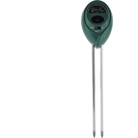 Testeur de Sol 3 en 1 pour Humidité pH et Température Idéal pour Jardinage et Agriculture Précis et Fiable-KZQ (1/2)