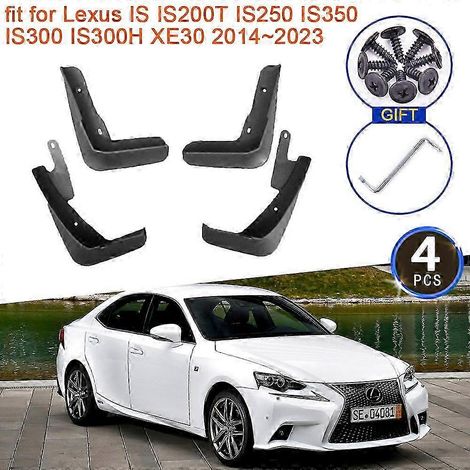 Bavettes, garde-boue et protections anti-éclaboussures pour Lexus IS IS200T IS250 IS350 IS300 IS300H XE30 (2014-2023) - Accessoires pour roues avant et arrière