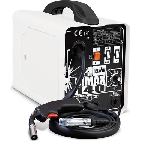 SALDATRICE A FILO TELWIN BIMAX140 TURBO FLUX MIG/MAG 230V (1/3)