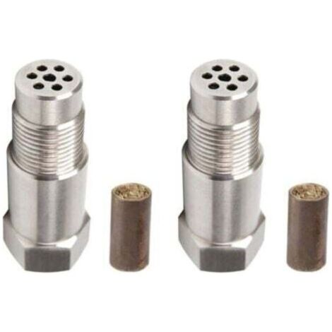 Juego de 2 sensores O2, sensor de oxígeno para automóvil, adaptador eliminador de luz de verificación del motor Cel Fix, oxígeno M18X1.5