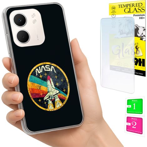 Schutzhülle für Oppo A5X: Fotohülle mit Rückseite und 9H-Glas (1/5)