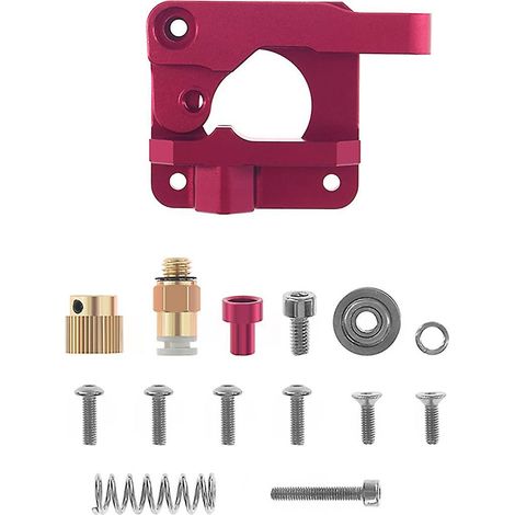 MK8 Extruder Upgrade Ersatz-Metallblock-Fernsteuerungs-Zuführungs-Extruder-Kit für 1,75-mm-Filament für