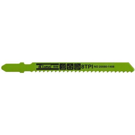 Láminas de sierra luna t318af bimetálicas corte metal 4 mm