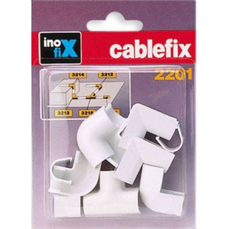GIUNTO P/CANALINA INOFIX CF 10 PZ BIANCO