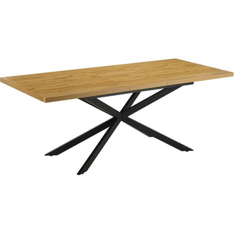 Table à manger extensible 160/200 x 90 cm Mahé Takasit (1/3)