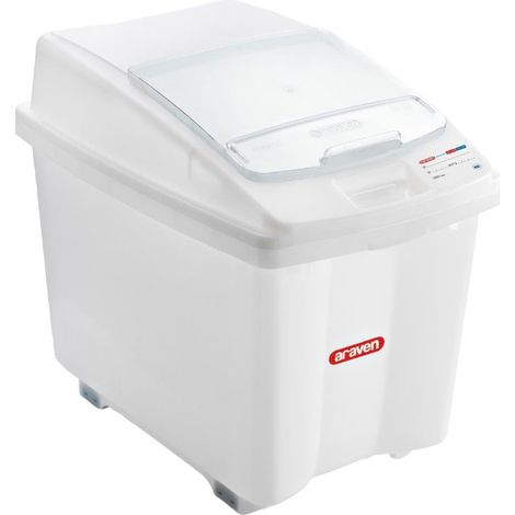Boîte à ingrédients transparente 100L - 465 x 705 x 580 mm - ARAVEN (1/2)