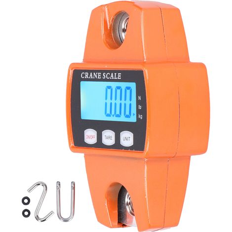 300kg Balance de Pesage Électronique Numérique LCD Portative à Crochet Suspendu (1/5)