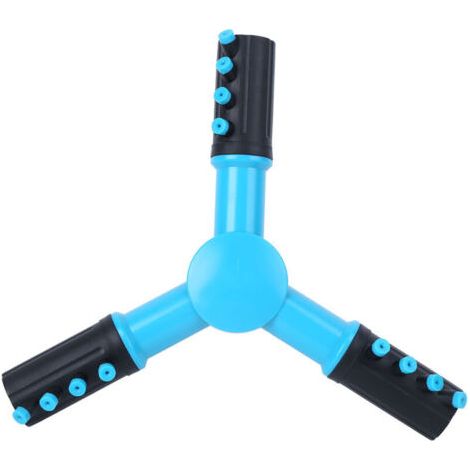 Tête d'arrosage rotative G1 à 3 bras de 5 cm (2 po), buse d'irrigation amovible pour l'arrosage du jardin et de la pelouse-AquaForge (1/5)