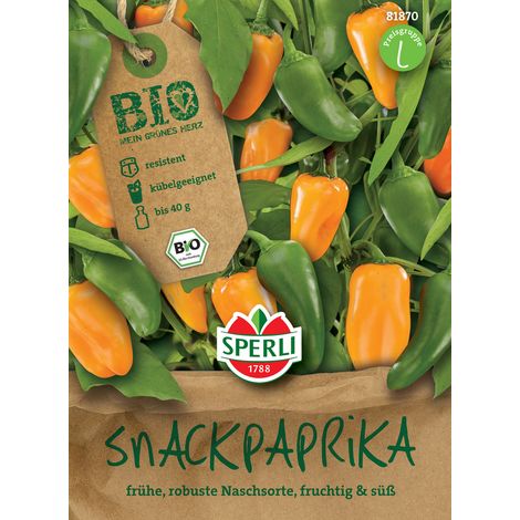 Sperli Snackpaprikasamen - 1 Portion (1/3)