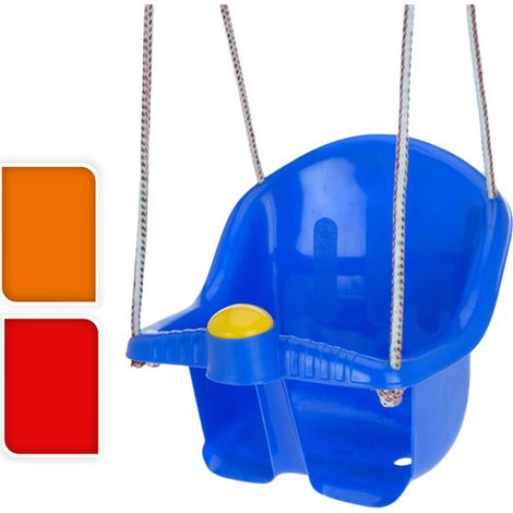 Ac-Deco – Balançoire pour enfants en plastique résistant – Dimensions 36x35,5x35 cm – Poids max 40 kg – Pour jardins et espaces extérieurs