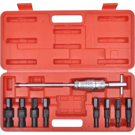 Ensemble d'outils d'extraction de palier à trou borgne 9 pcs (1/4)