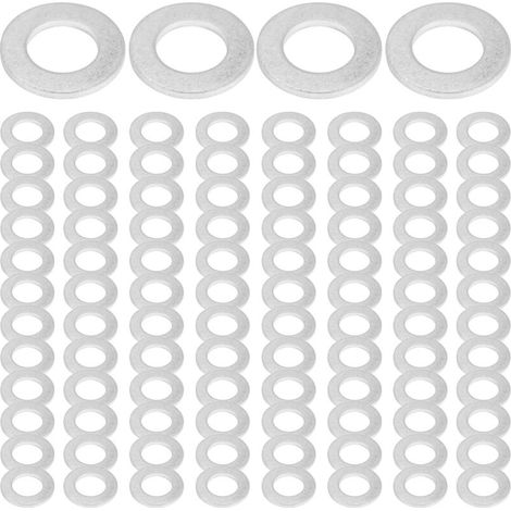 100 Joints De Bouchon De Vidange D'huile 12 Mm Pour Moteur Automobile