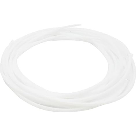 5 Pièces 1M Tube en Téflon, 2mm ID, 4mm OD Tube en PTFE, pour imprimante 3D Filament de 1.75mm (Blanc)