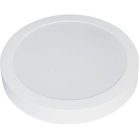 Spot LED encastrable 24W Rond PVC Blanc 4000K