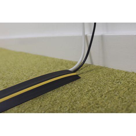 COBA, Gaine protège-câbles CABLEPRO, GP2Safety, noir / jaune,