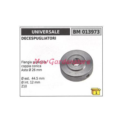 Flangia superiore coppia conica UNIVERSALE decespugliatore 013973