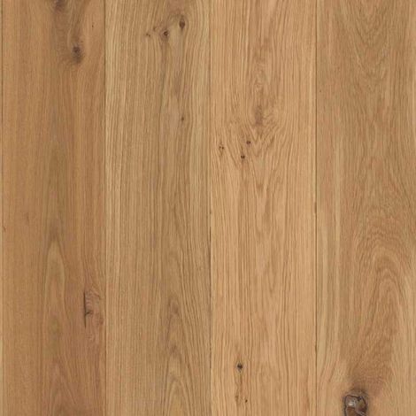 Parquet Massif - Chêne -New Vendôme - Naturel - Vernis-  larg. 12.5 cm (1/2)