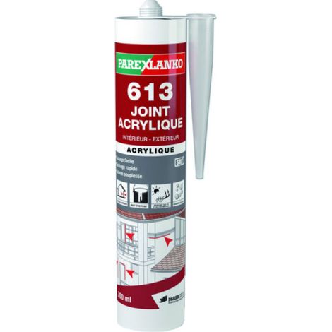 PAREXLANKO 613 Acryl-Dichtstoff - Grau - 300ml - L613GRIS300-12