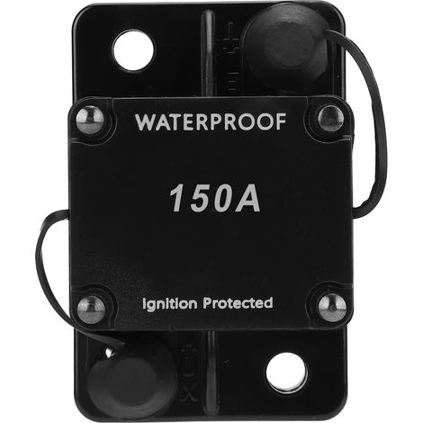 Wasserdichter, selbstrückstellender Sicherungshalter für 12-24V DC-Leistungsschalter (1/5)