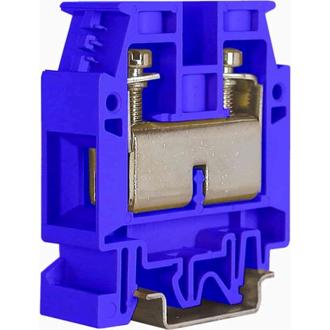 Morsetto passante standard 35mmq Blu