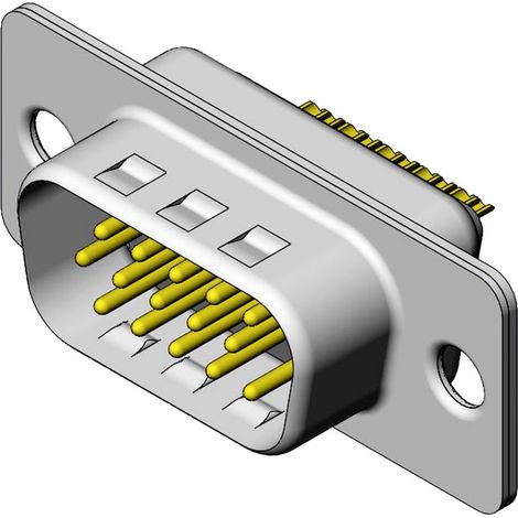 Molex  1731130058 D-SUB Stecker  Polzahl: 15 Löten 1 St.