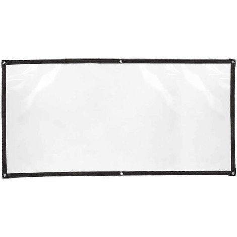 Nouvelle arrivée : bâche transparente Markisentuch en PE imperméable et respirante pour le jardin, 2 x 2 m. (1/5)