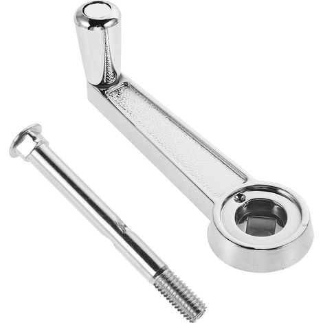 CCYKXASet de Poignée Rotative Robuste pour Parasol de Jardin Manivelle Lourde pour Remplacement Accessoires de Réparation pour Parasol Extérieur et Terrasse (1/5)