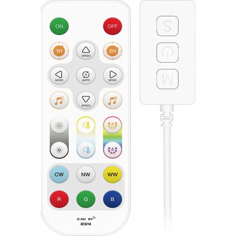 SP545E 5CH PWM RGBCCT IoT LED Controller (Mobile App, Remote Control, Voice Speaker)