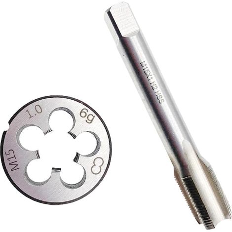 Kit taraudage et filetage, M15x1, pas à droite, pour atelier (1/4)