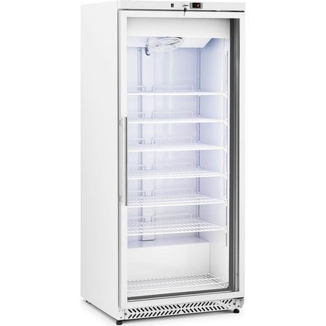 Gran congelador vertical con refrigerante R290 de gran capacidad (volumen: 580 litros, potencia: 492 vatios, puerta de doble acristalamiento) 140005260