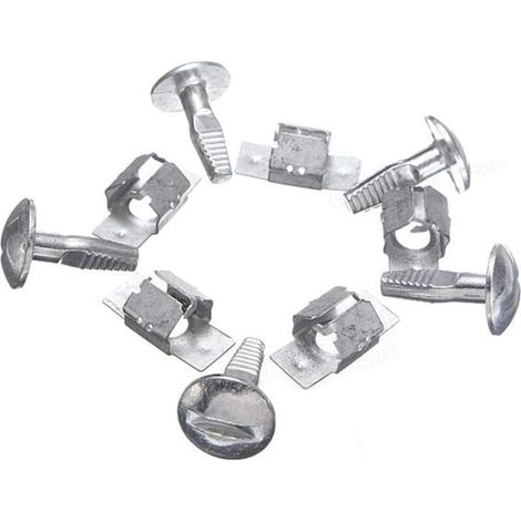 Set di 5 viti di fissaggio per coperchio motore con clip, kit di clip di protezione sottoscocca motore, viti di ricambio per Peugeot Citroen 206 207 406 407 806 807