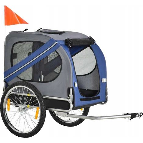 Remolque para bicicleta para animales PAKO D00-098BU