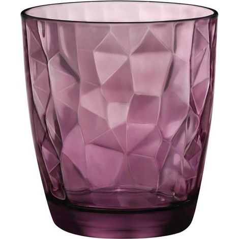 BORMIOLI DIAMOND BICCHIERE ACQUA 3PZ PURPLE 30 CL