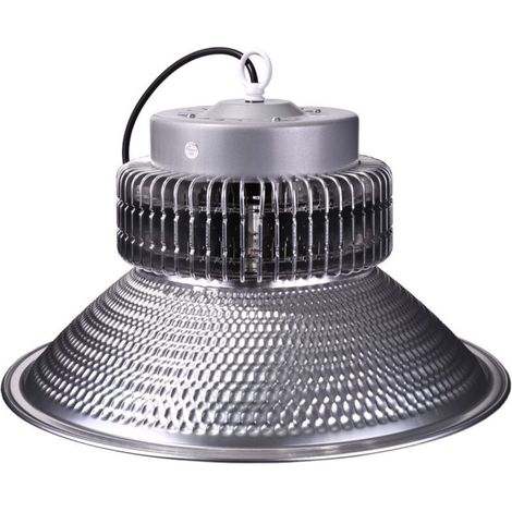 LED haute baie 200W SMD – Lumière blanche 6000K – 24000 lumens – Aluminium IP20 pour intérieur – Économie d'énergie jusqu'à 80% – Jandei (1/4)