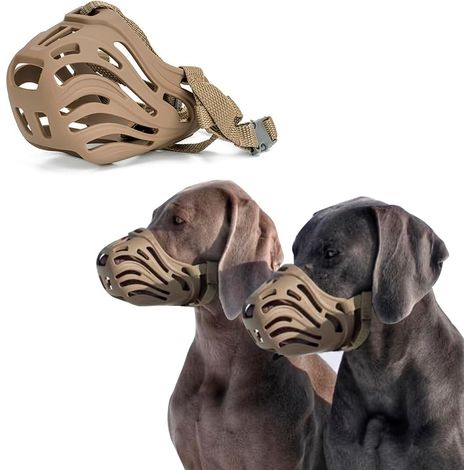 Modern and Comfortable Dog Muzzle Maximum Protection Suitable for All Breeds (M) (1/5)